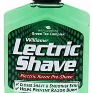 Lectric Shave Electric Razor Pre-Shave Liquid Green Tea Complex, 7 Oz MENS    5/